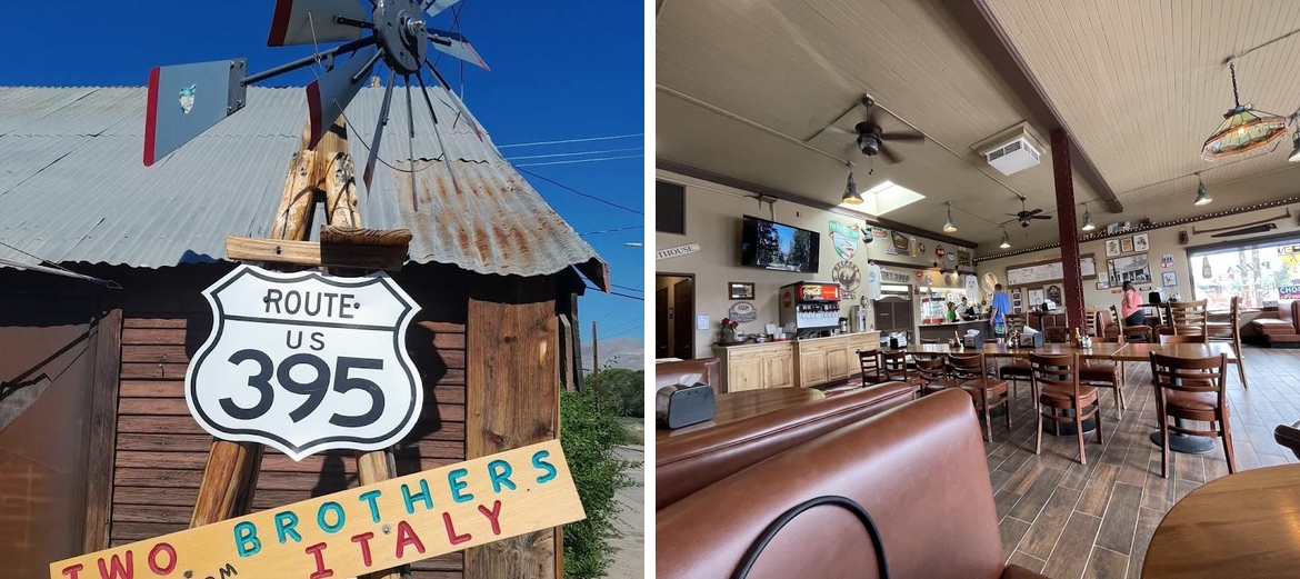 Two Brothers from Italy Big Pine Menu