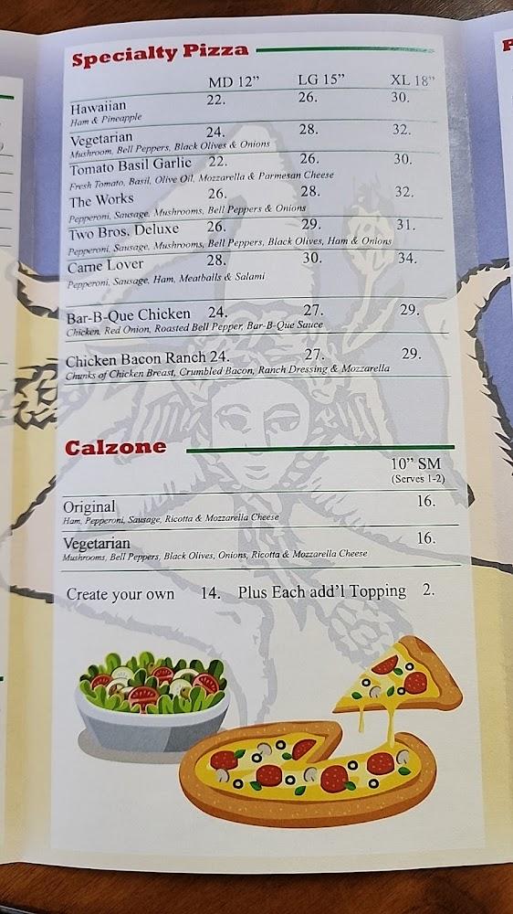 Two Brothers from Italy Big Pine Menu image 3
