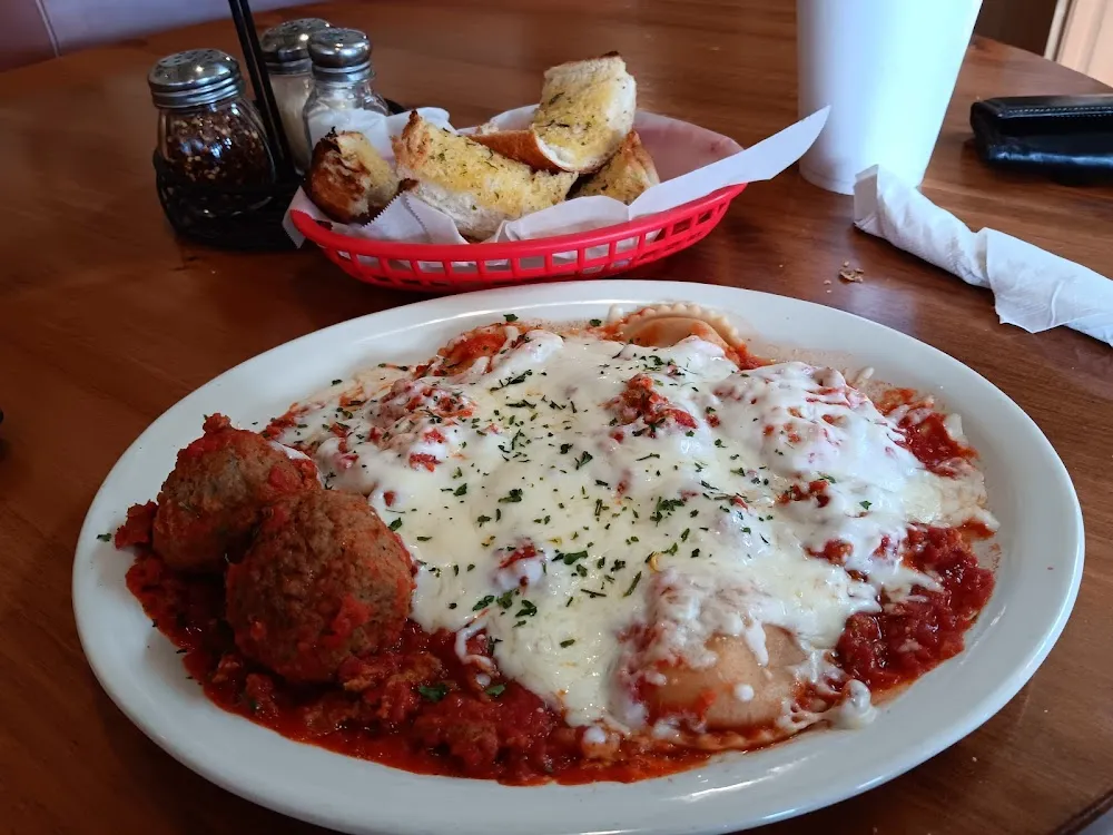 Ravioli with Meatballs